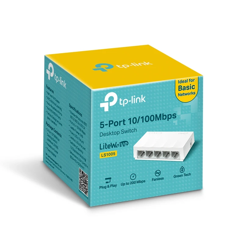 سوییچ  5 پورت تی پی-لینک مدل LS-1005