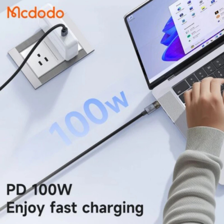 کابل usb-c مک دودو مدل ca-558 100Wطول 1.2متر