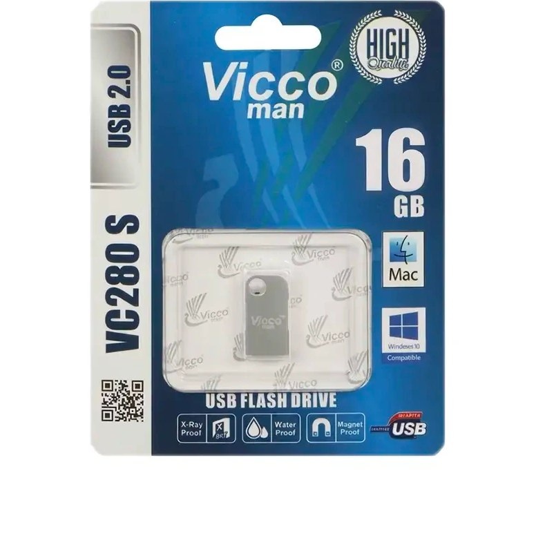 فلش مموری ویکومن مدل VC280 ظرفیت 16 گیگابایت