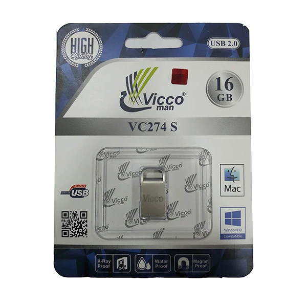 فلش مموری ویکومن مدل VC274 ظرفیت 16 گیگابایت