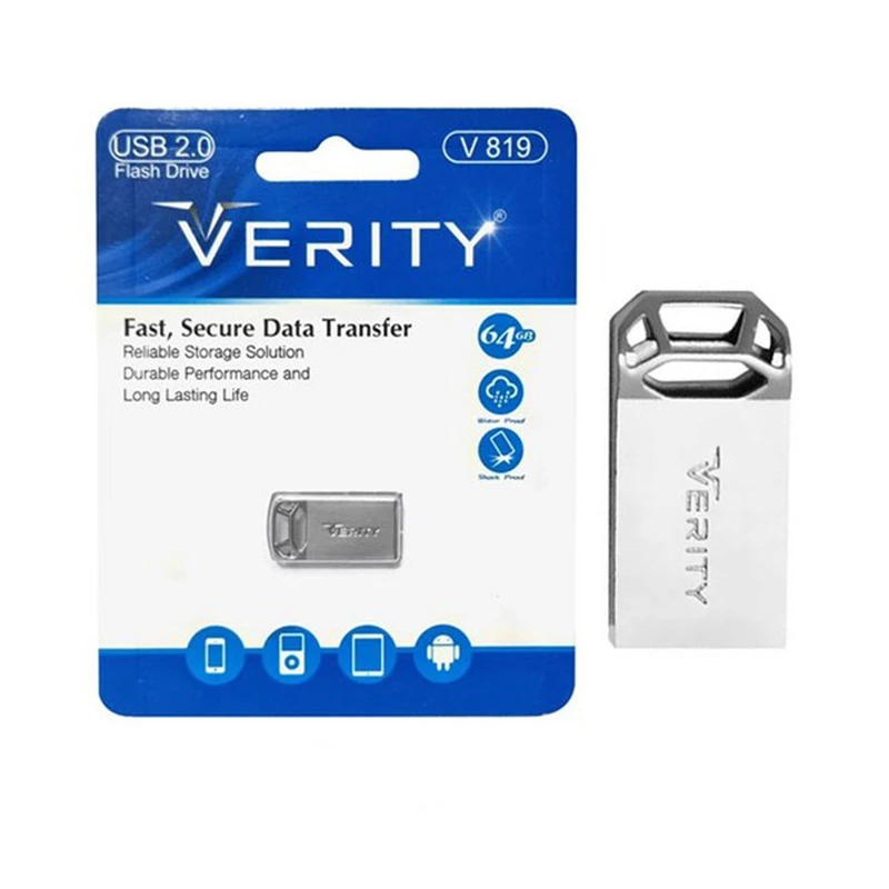 فلش مموری وریتی مدل V-819 ظرفیت 64 گیگابایت
