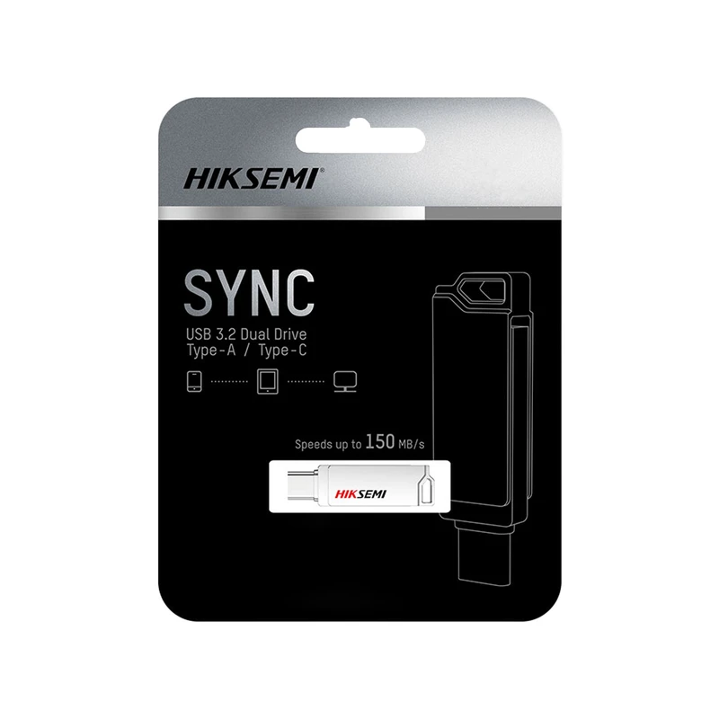 فلش مموری 32 گیگابایت هایکسمی مدل  3.2 با رابط USB و Type-C