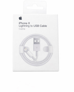 کابل شارژ فاکسکان (Foxconn) USB به Lightning با پک، طول 1 متر
