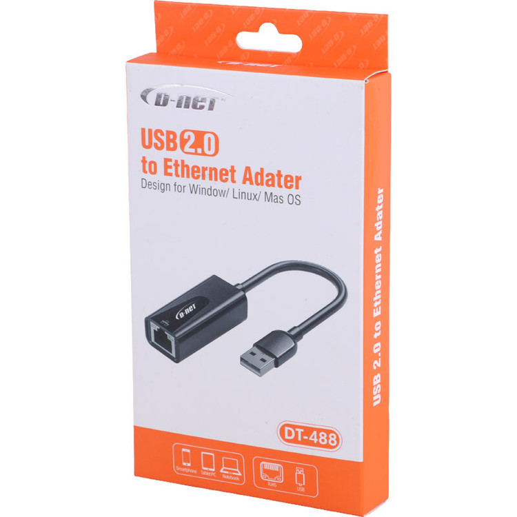 بدیل USB به LAN دی نت مدل DT-488
