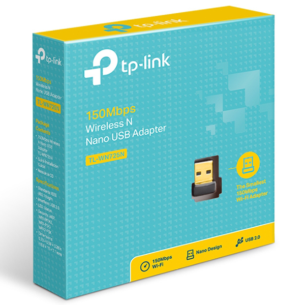 آداپتور شبکه بی‌سیم USB تی‌پی‌لینک مدل TL-WN725N
