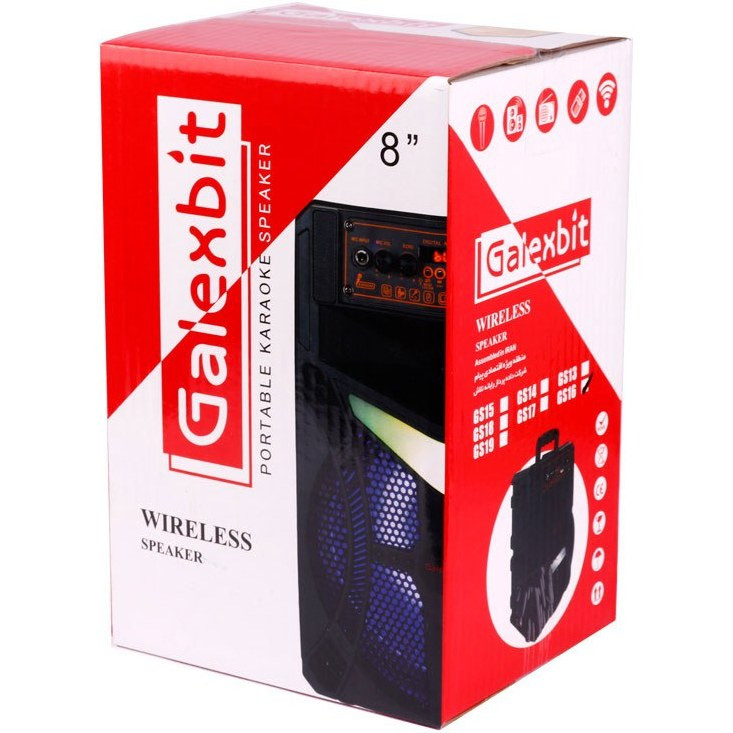 اسپیکر بلوتوثی قابل حمل گلکسبیت مدل GS-18