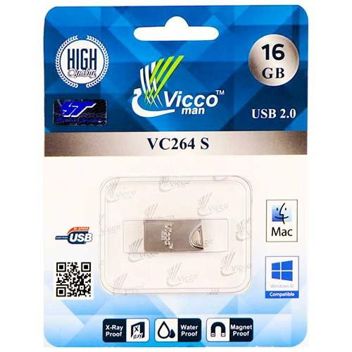 فلش مموری ویکومن مدل VC264 Silver ظرفیت 16 گیگابایت