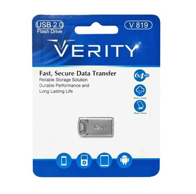 فلش مموری وریتی مدل V819 ظرفیت 64 گیگابایت