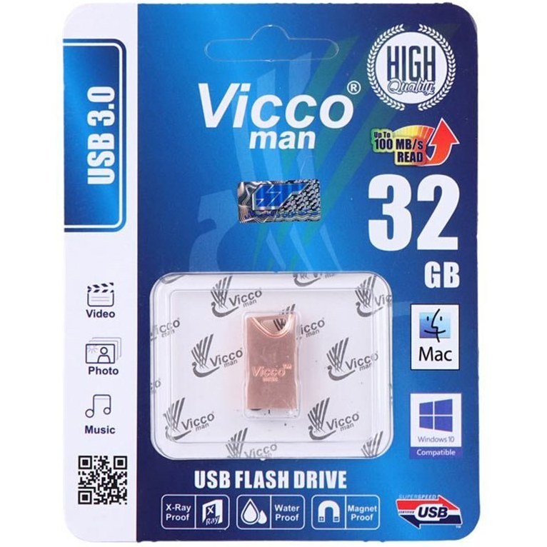 فلش مموری ویکومن مدل VC364G ظرفیت 32 گیگابایت USB 3.0
