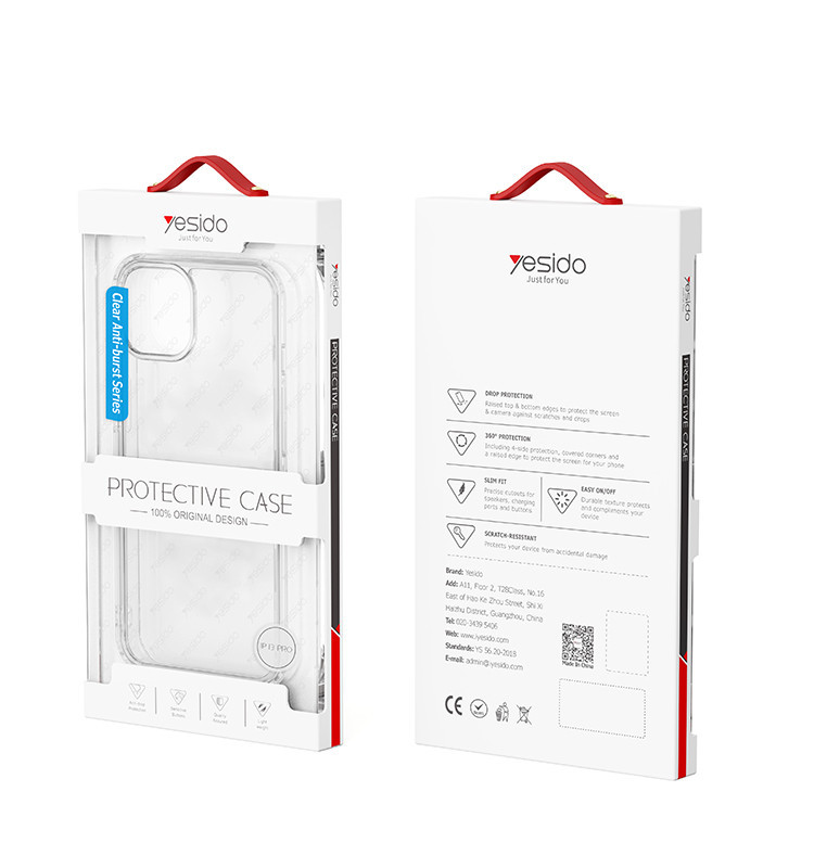 قاب شفاف یسیدو مدل PC03 Ace آیفون 14 پرو مکس