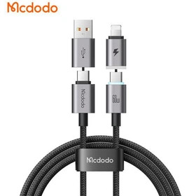 کابل شارژ ۴ کاره مک دودو Mcdodo مدل CA-6560 با شارژ سریع ۶۰ وات