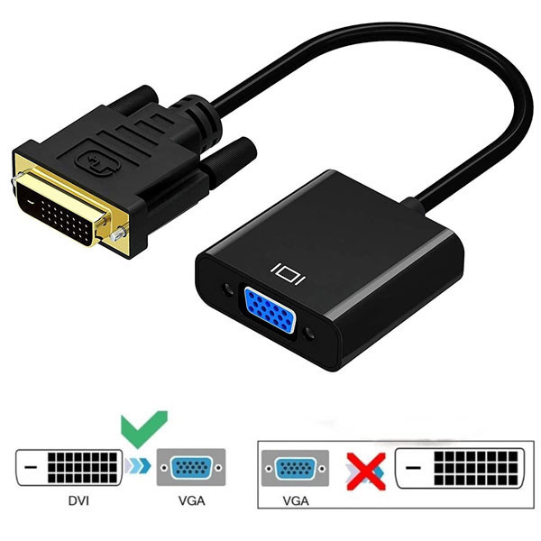مبدل VGA به DVI دی نت D-NET
