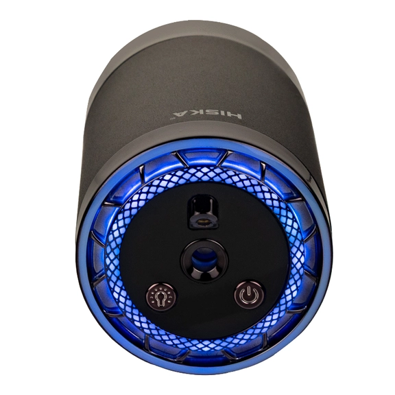 خوشبوکننده خودرو هیسکا مدل HR-260 با مخزن ۵۰ میلیلیتری و نورپردازی RGB