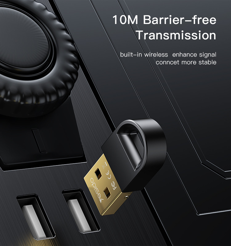 دانگل بلوتوث USB یسیدو مدل YAU34
