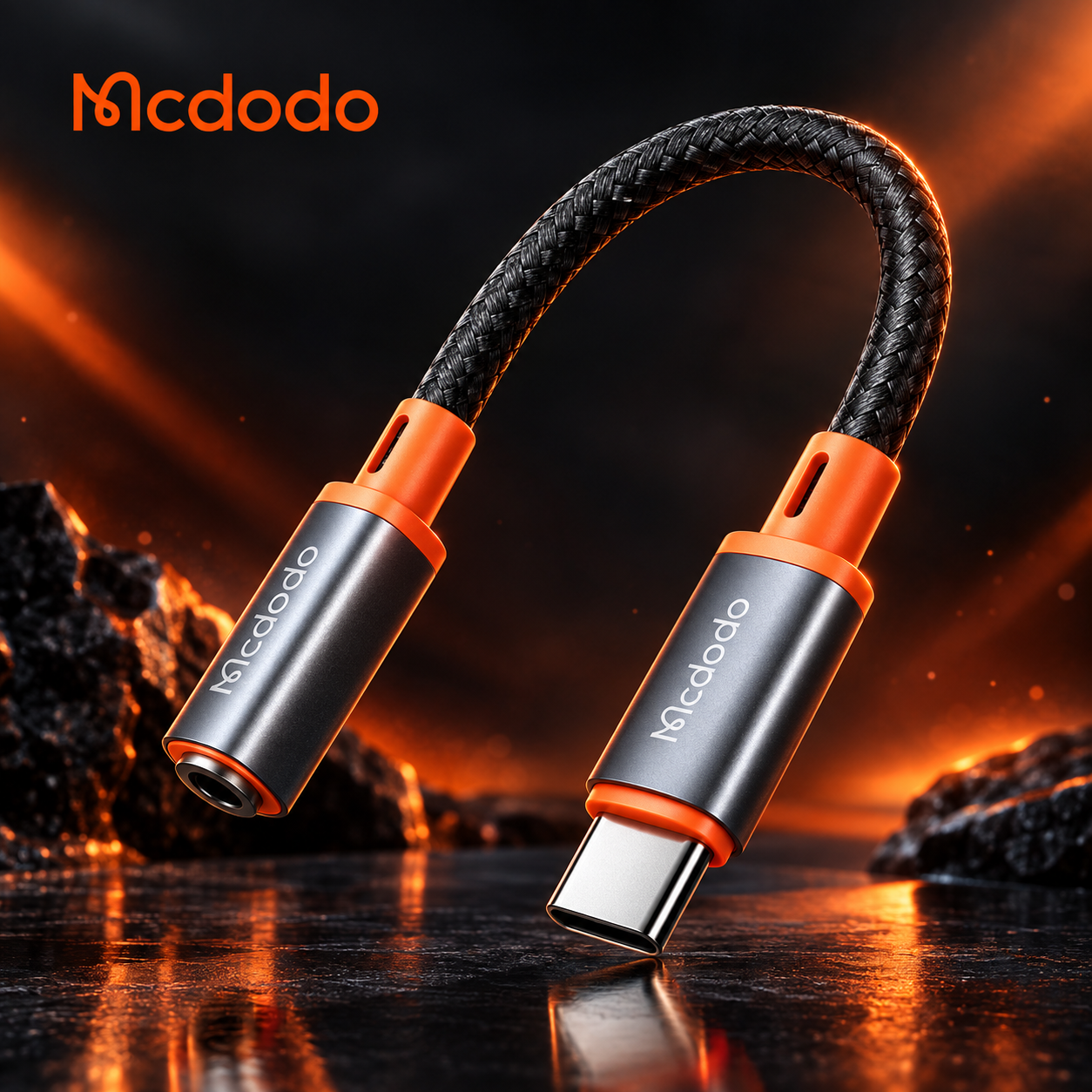 مبدل USB-C به جک 3.5 میلیمتری مک دودو مدل CA-7561