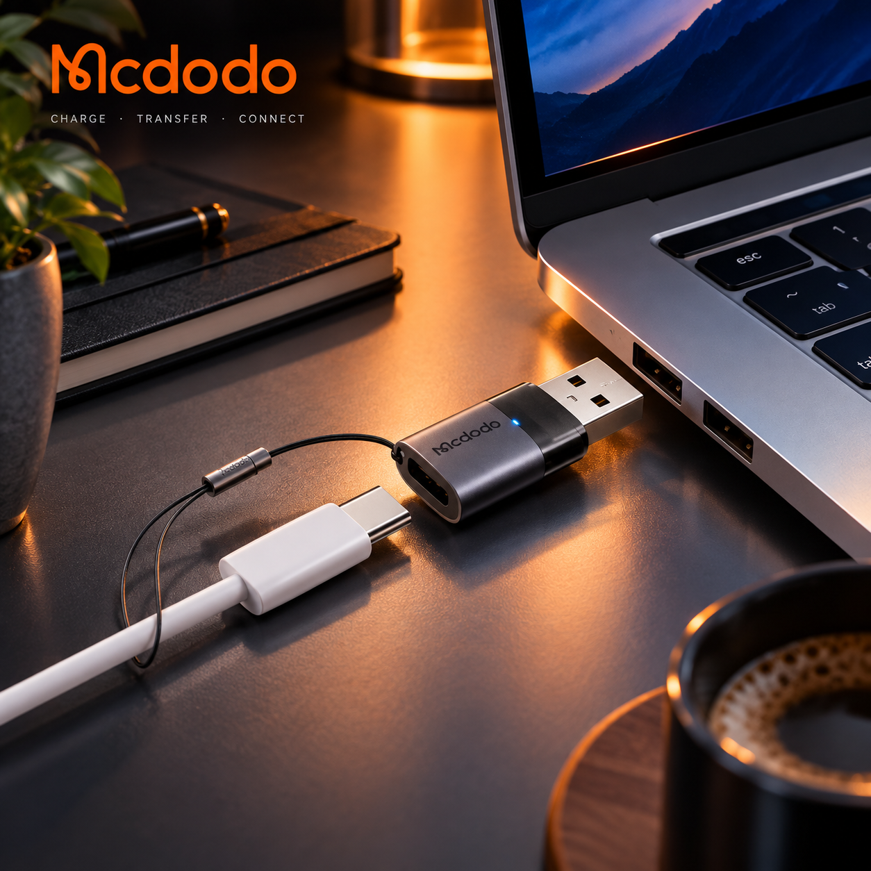 مبدل USB-C به USB3.0 مک‌دودو مدل OT-7580